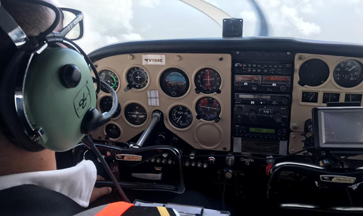 Cessna 172 Interior