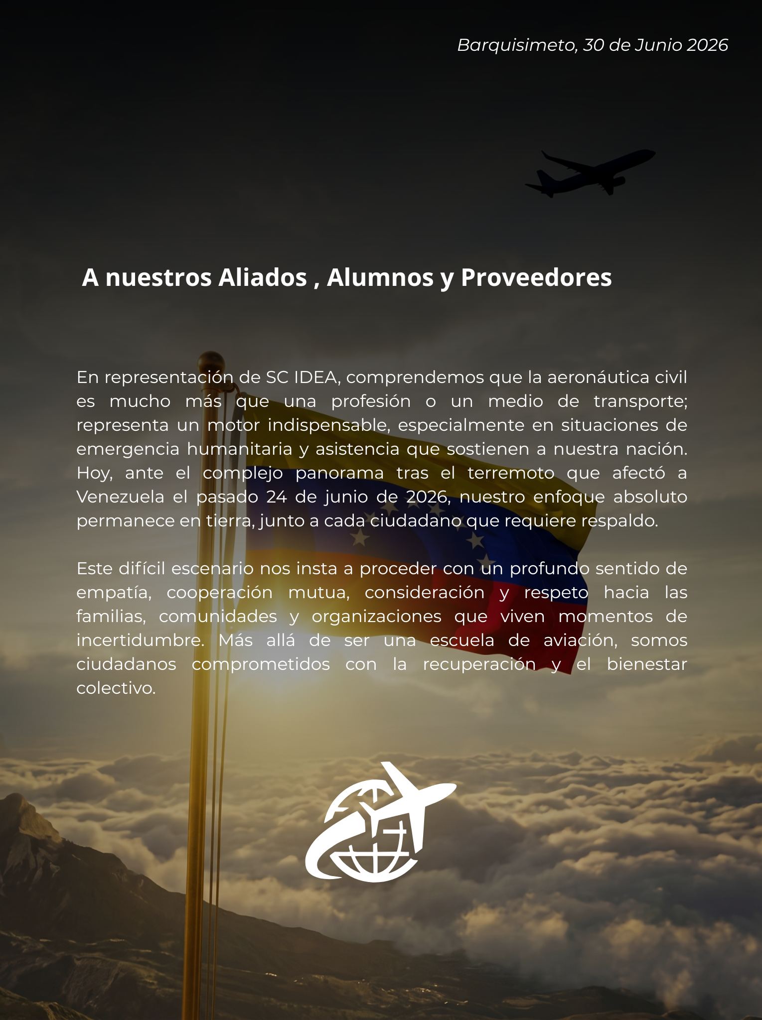 Comunicado SC IDEA